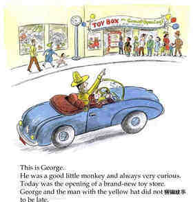 Curious George Visits a Toy Store绘本故事第3页