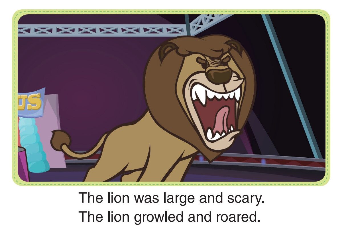 The Lion Tamer绘本故事第5页