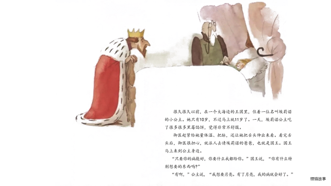 公主的月亮绘本故事第3页
