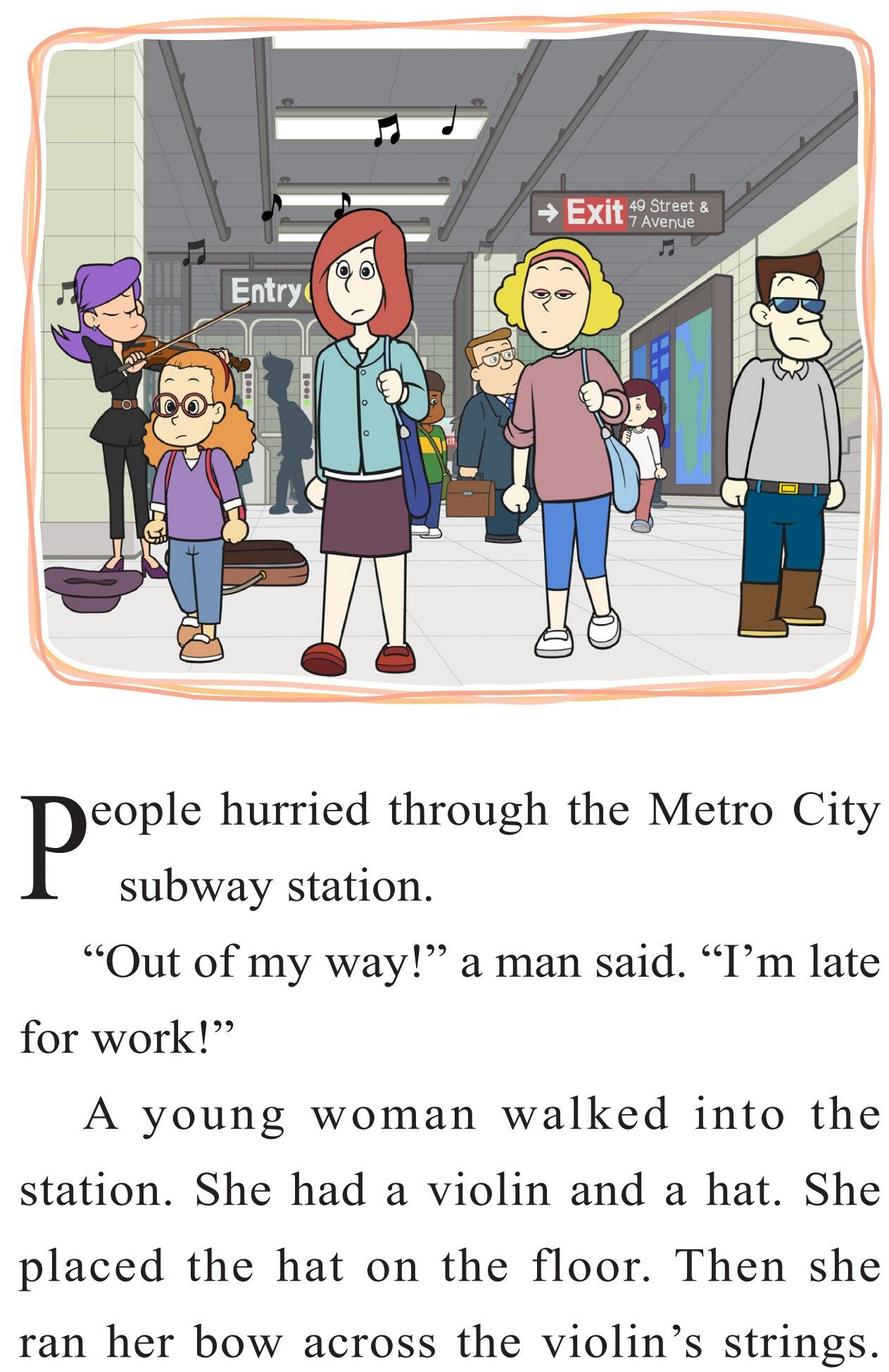 A Concert in the Park绘本故事第3页