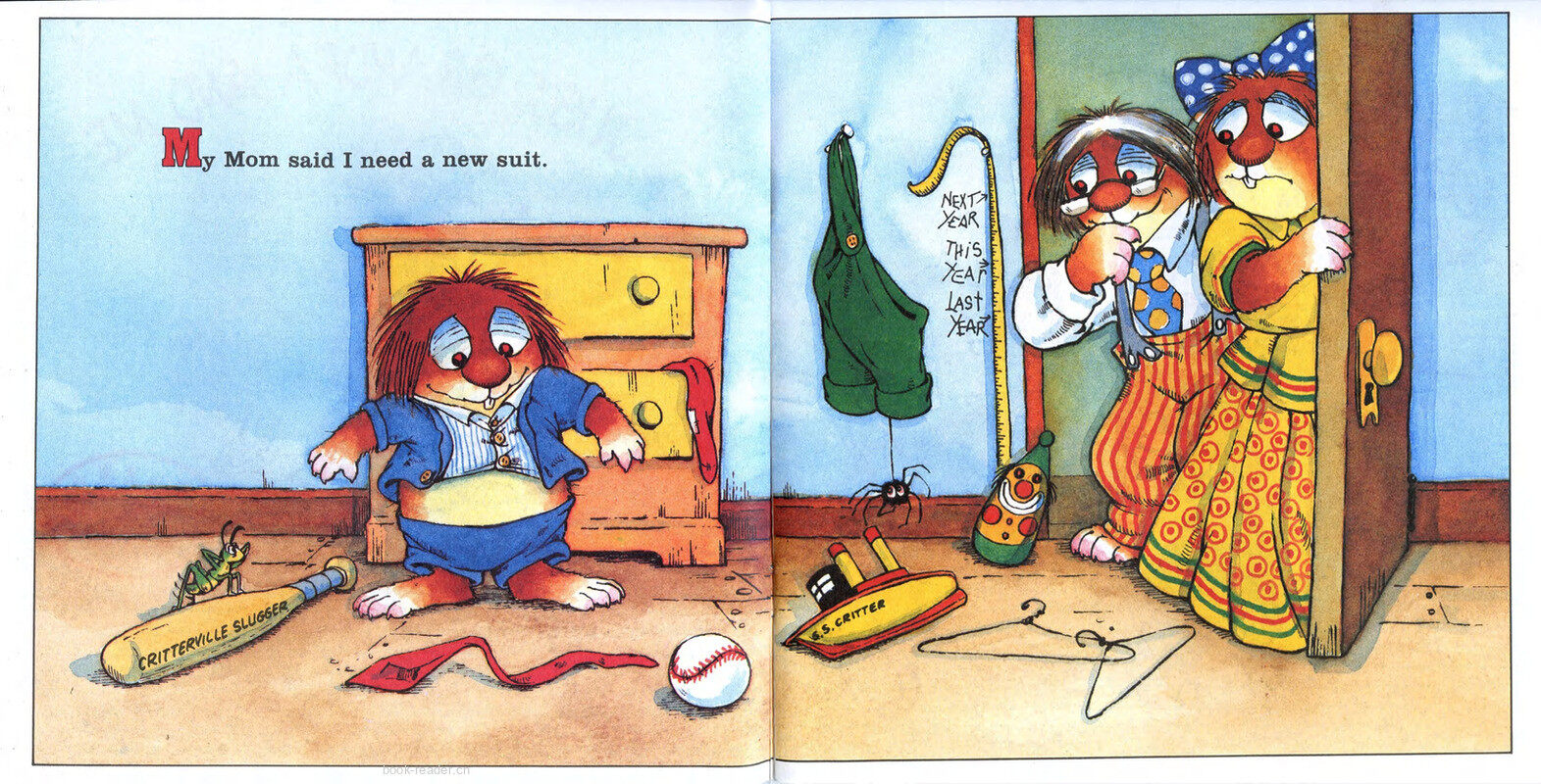 Just Grandpa and Me绘本故事第3页