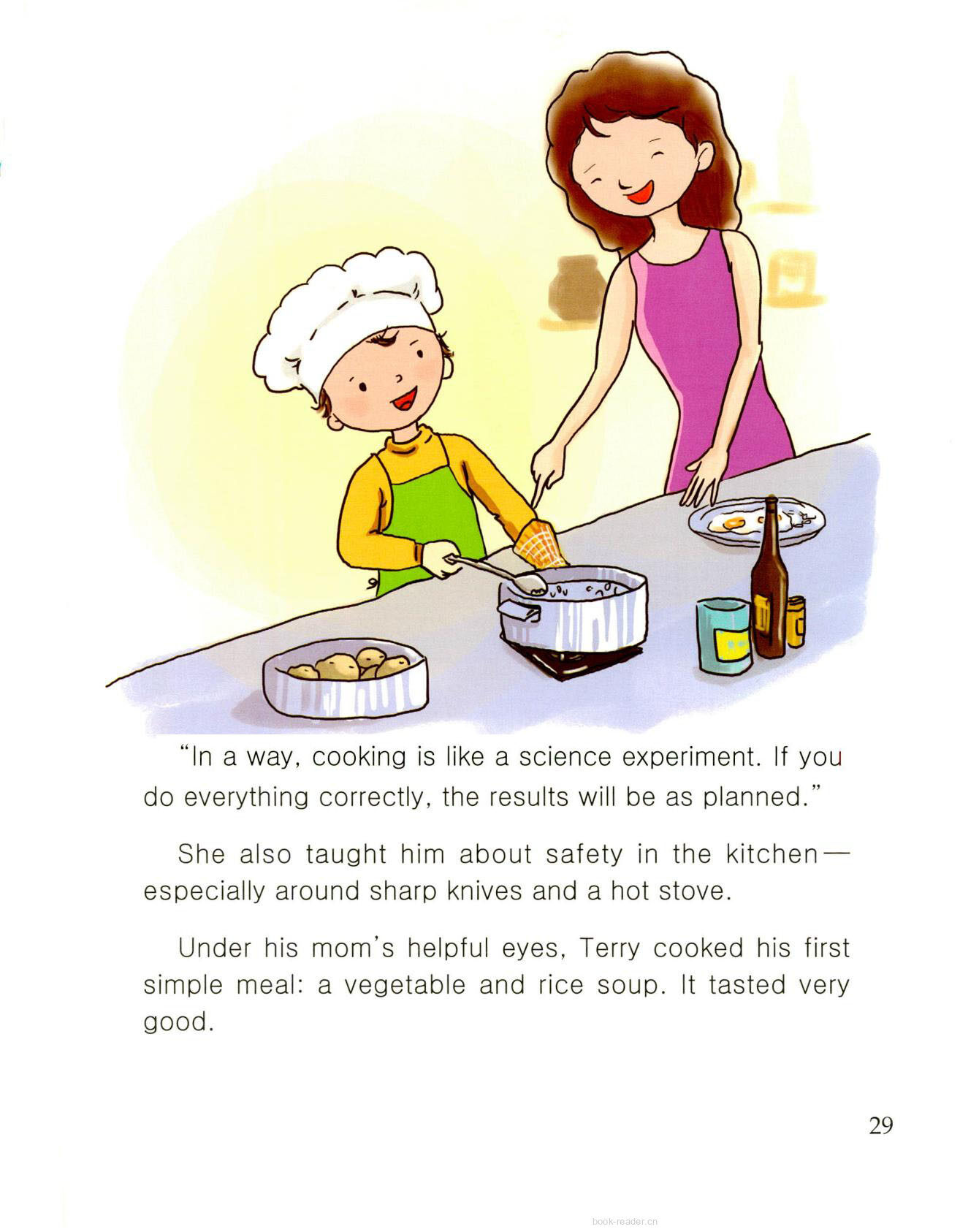 Cooking for Independence绘本故事第3页