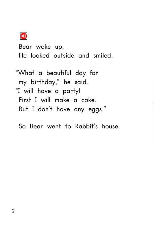 Bear's Birthday绘本故事第3页