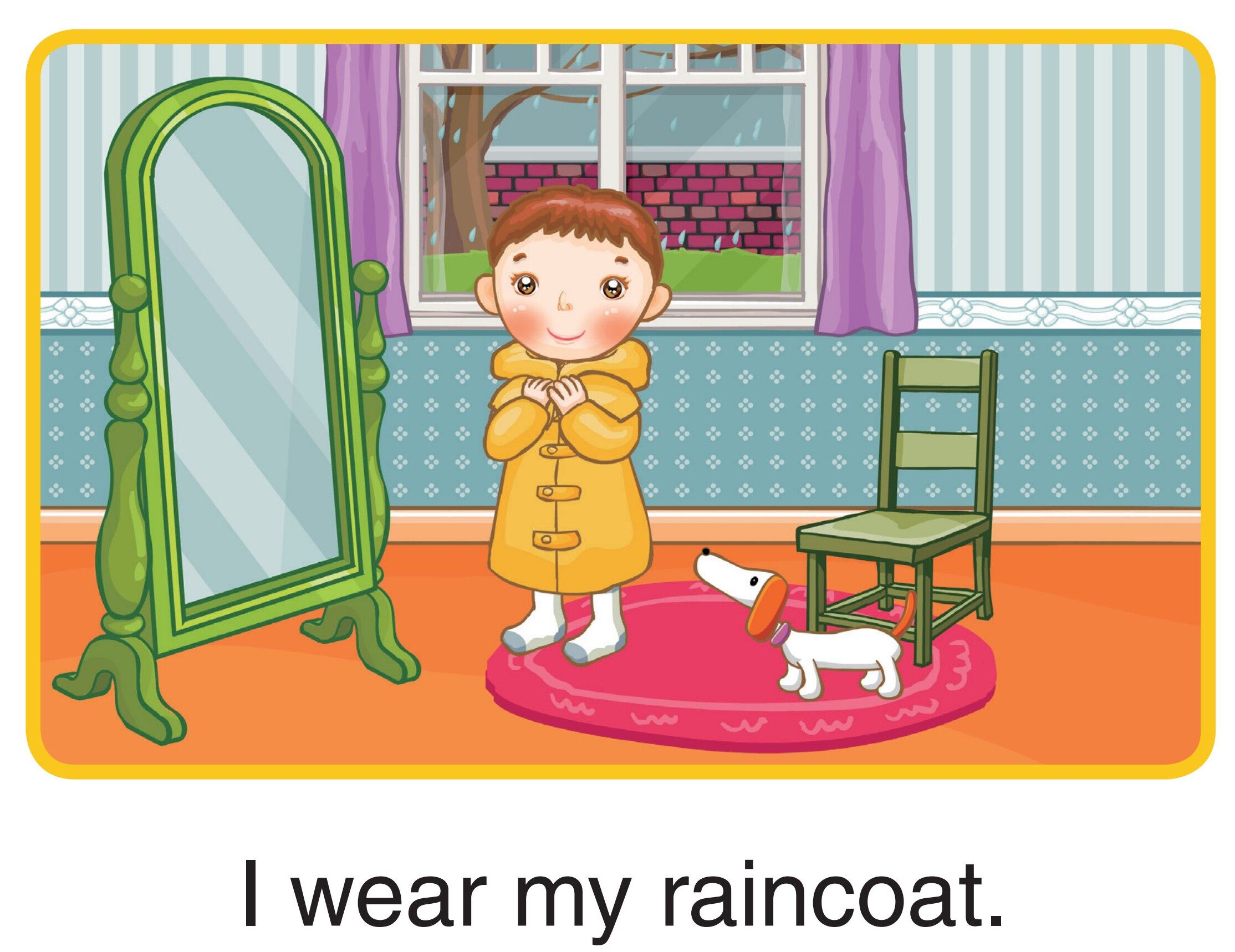 On a Rainy Day绘本故事第4页