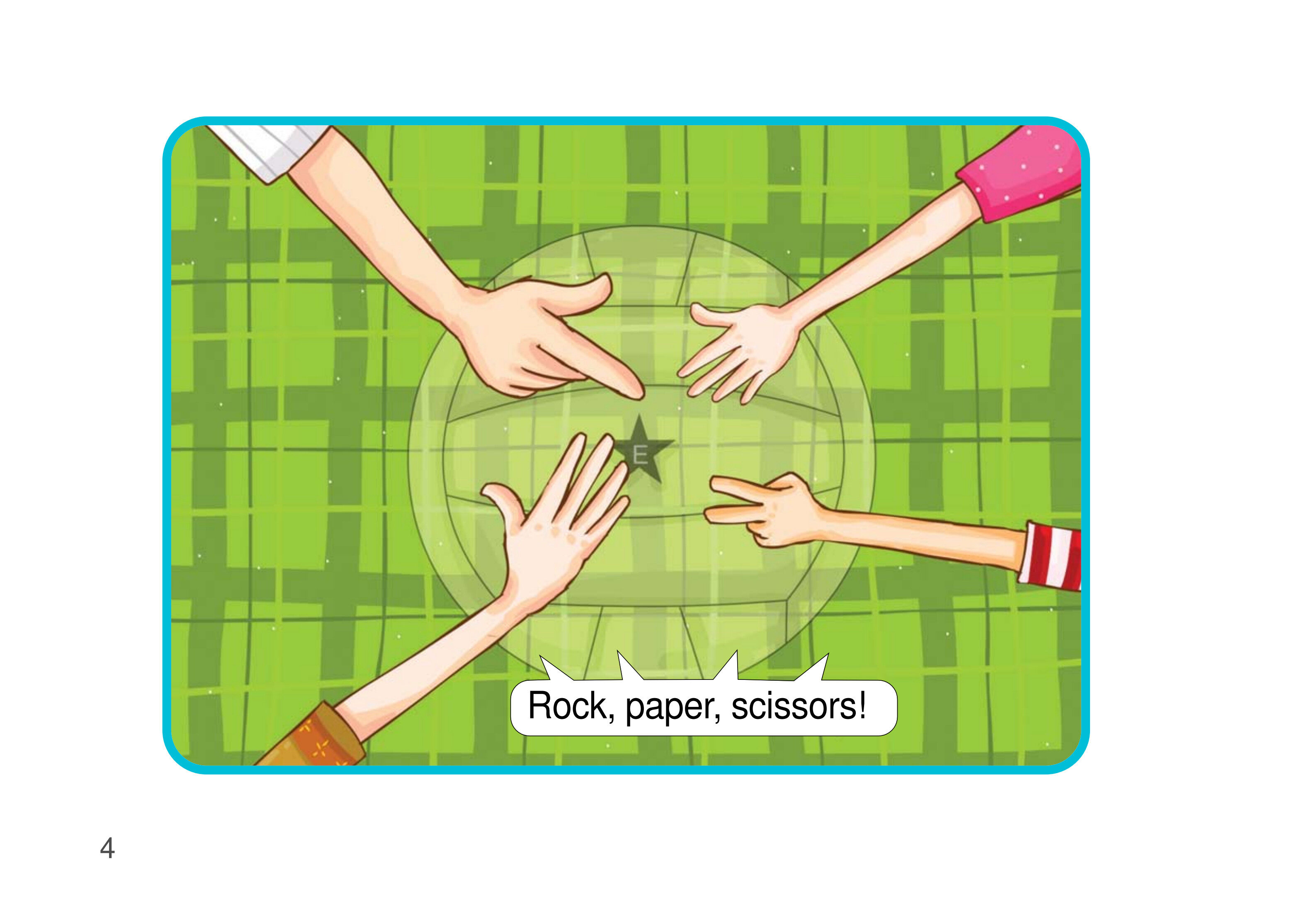 Dodge the Ball!绘本故事第5页