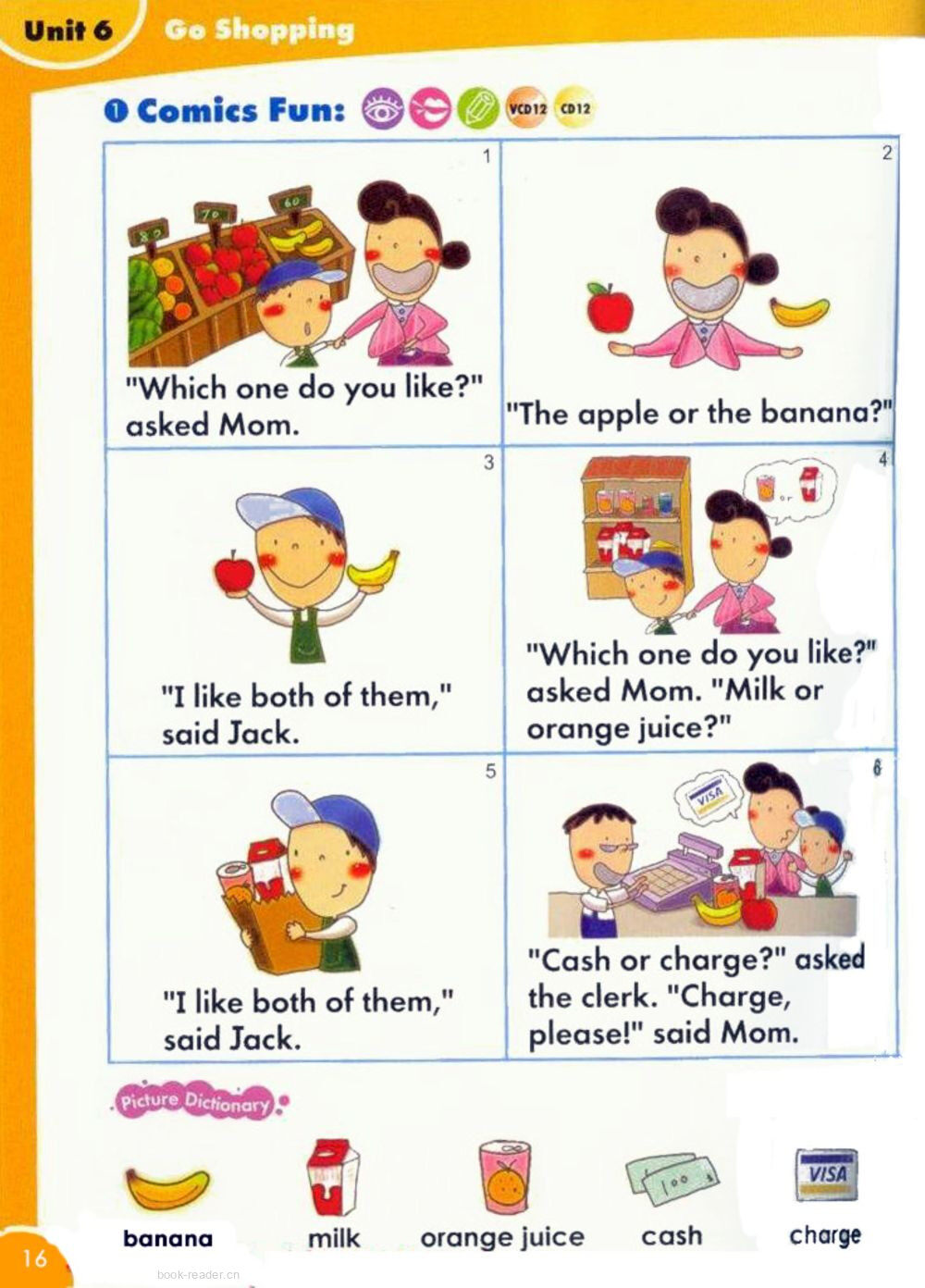 6  Go Shopping绘本故事第2页