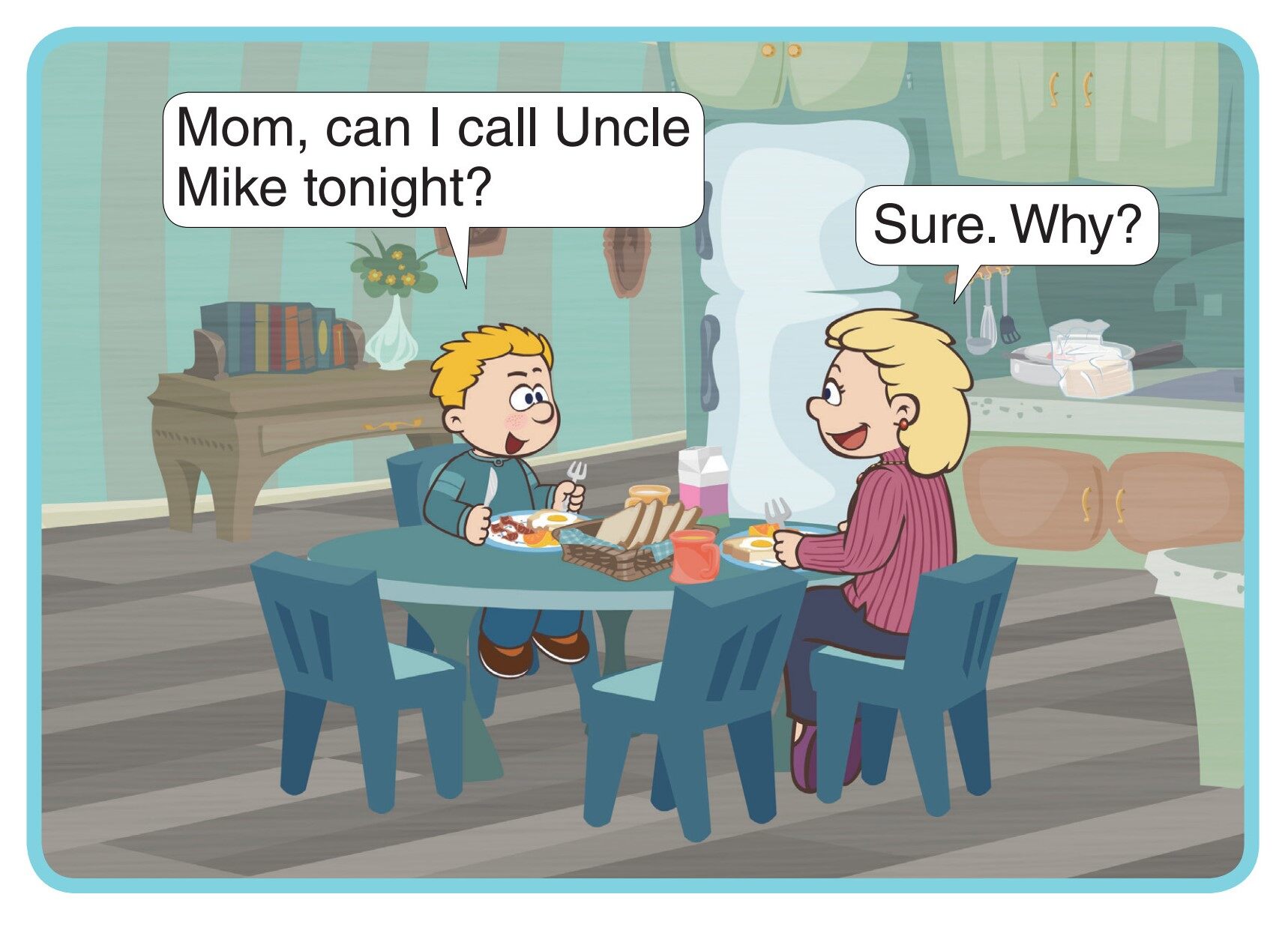 The New Kid绘本故事第2页