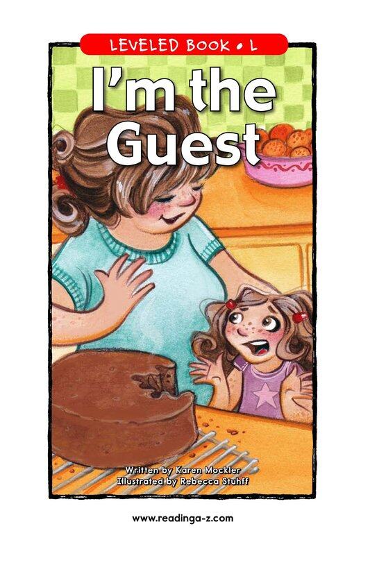 I'm the Guest绘本故事第2页