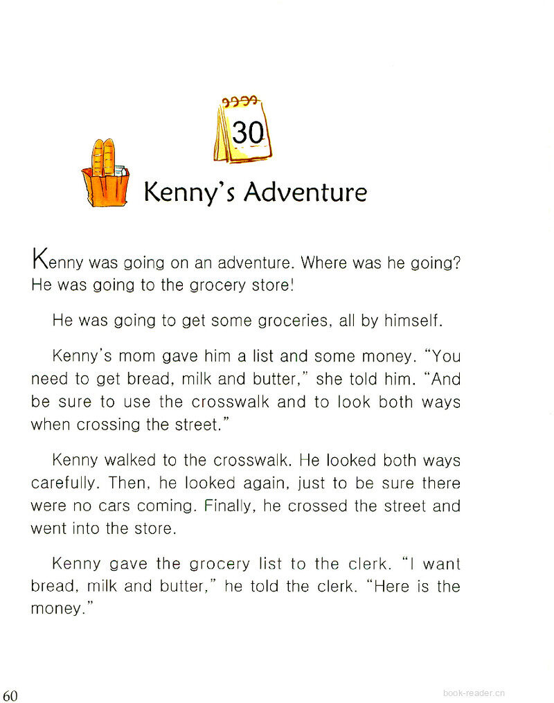 Kenny's Adventure绘本故事第2页