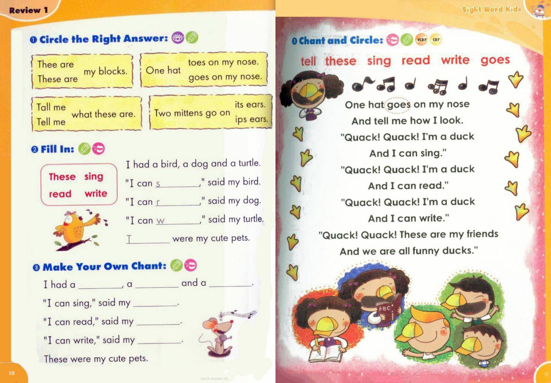 Review 1绘本故事第3页