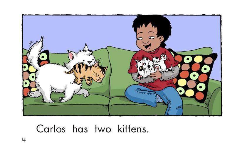 Carlos Counts Kittens绘本故事第4页