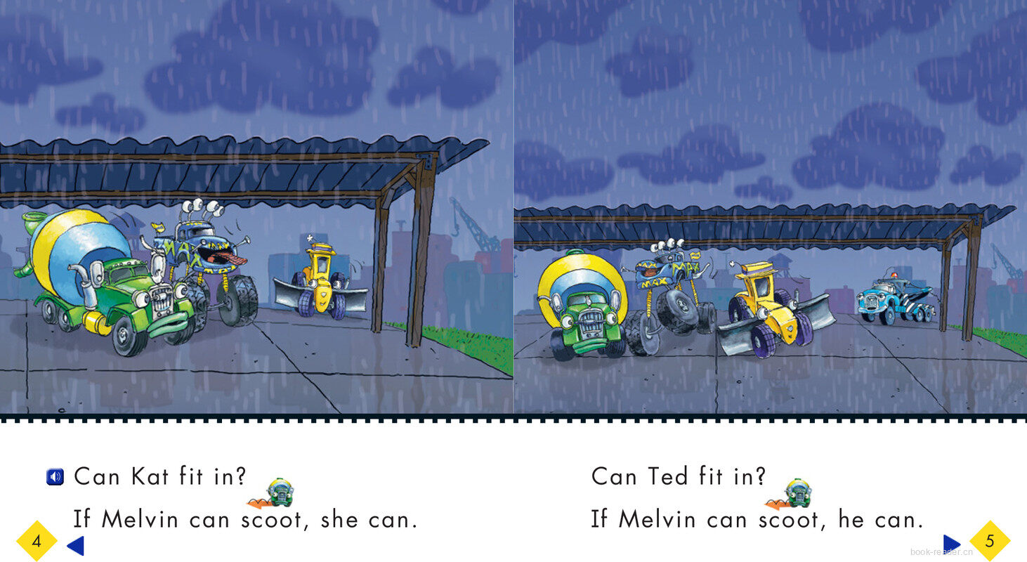 Can Melvin Scoot绘本故事第5页