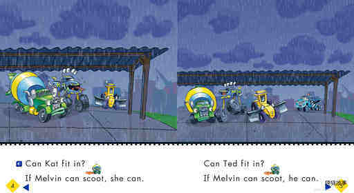Can Melvin Scoot绘本故事第5页