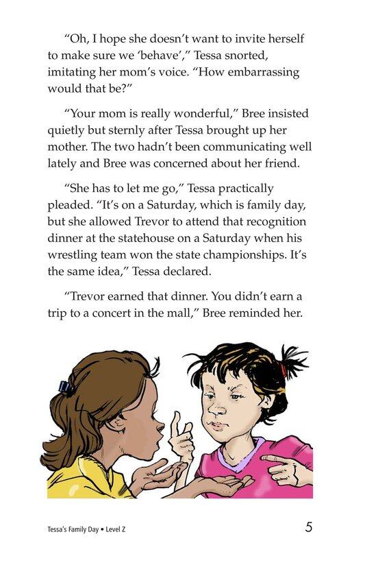 Tessa's Family Day绘本故事第4页