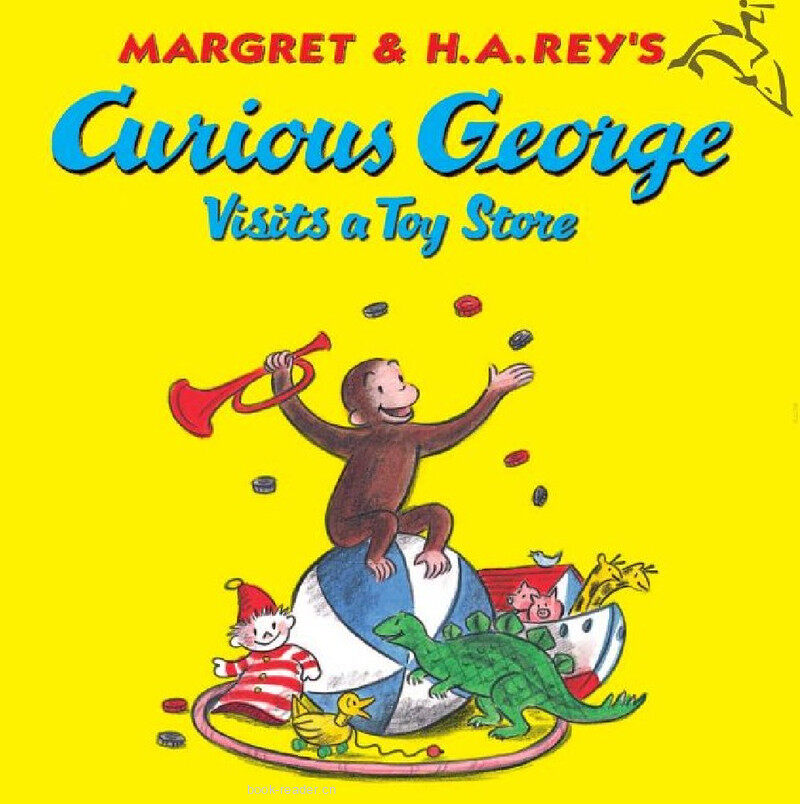 Curious George Visits a Toy Store绘本故事第2页