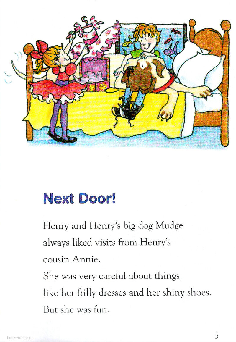 Henry and Mudge and Annie's Good Move绘本故事第3页