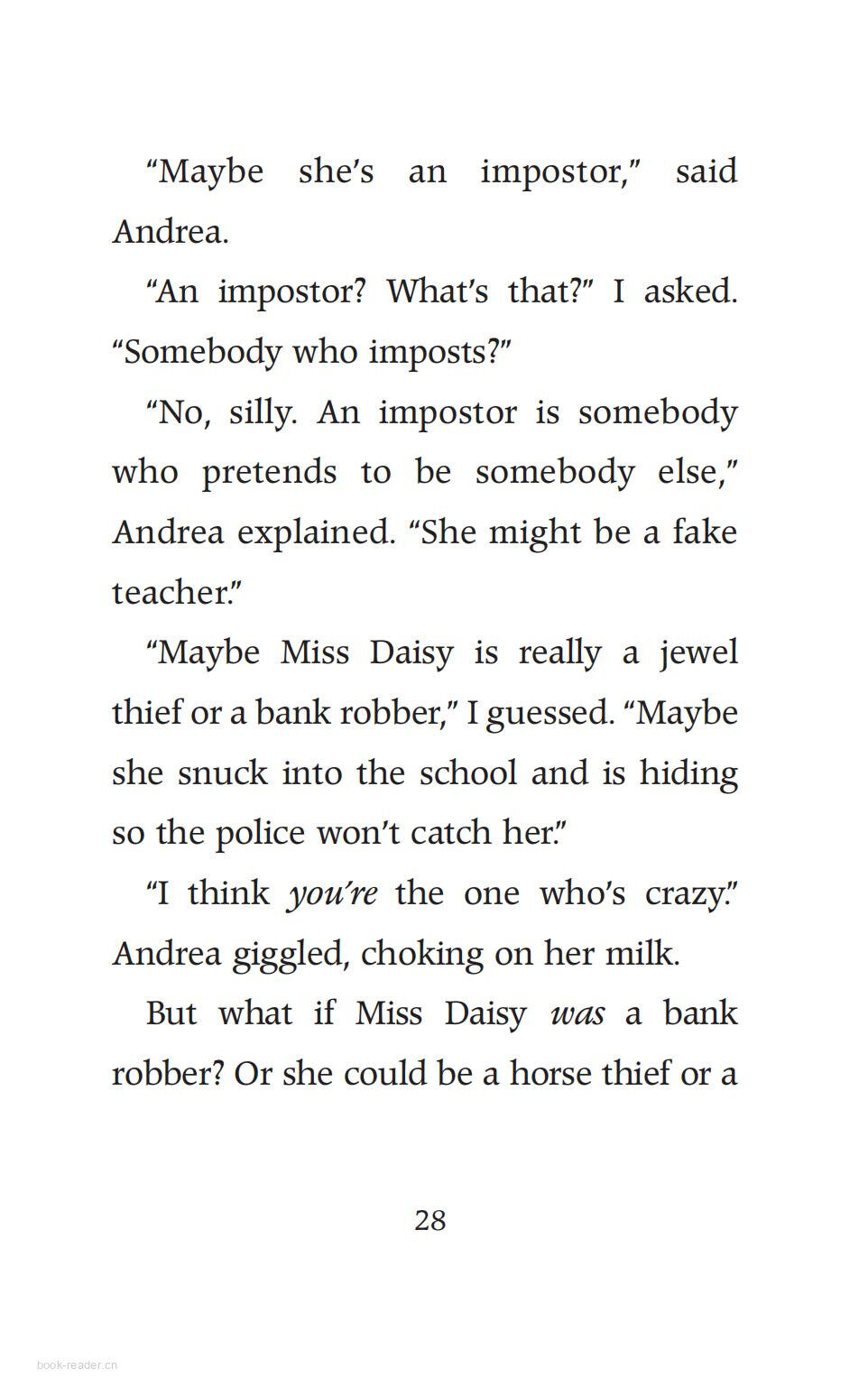 Chapter4 Miss Daisy Is Crazy!绘本故事第5页