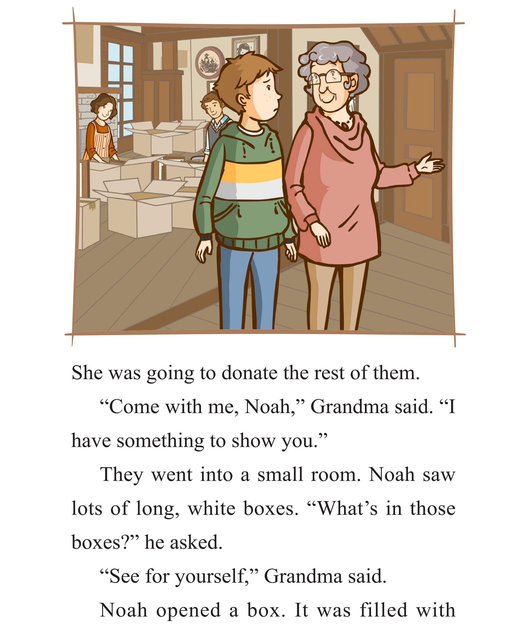 Grandma’s Super Secret绘本故事第4页