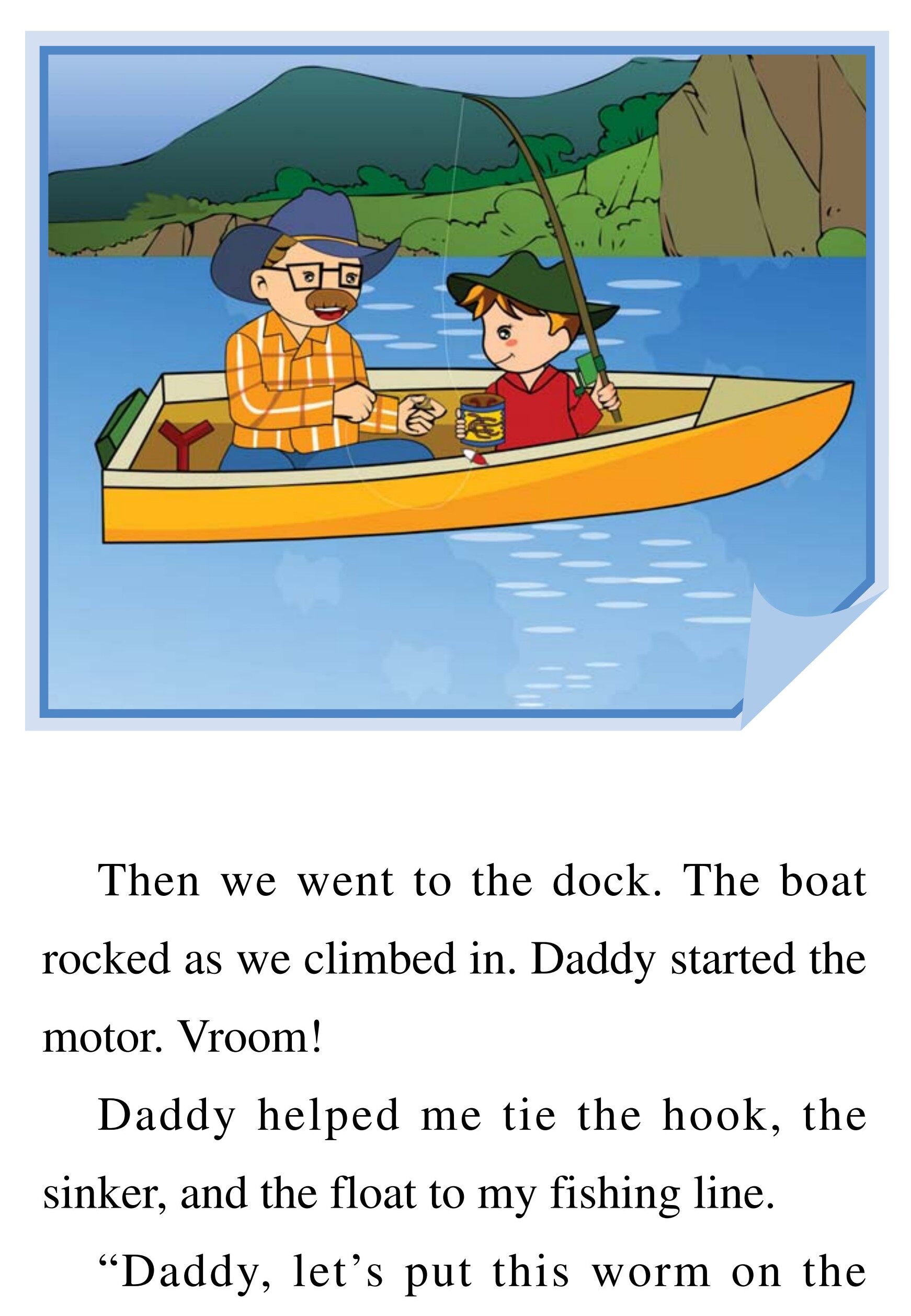 The Fishing Trip绘本故事第4页