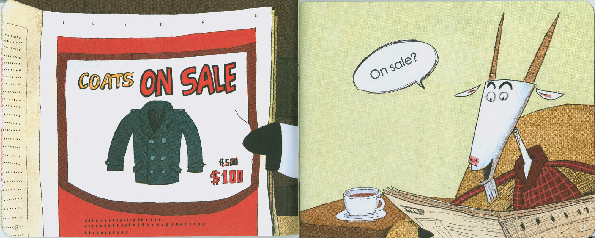 Coat on sale绘本故事第3页