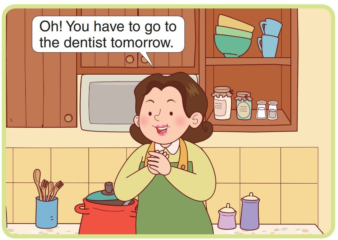 A Trip to the Dentist绘本故事第3页