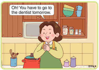 A Trip to the Dentist绘本故事第3页