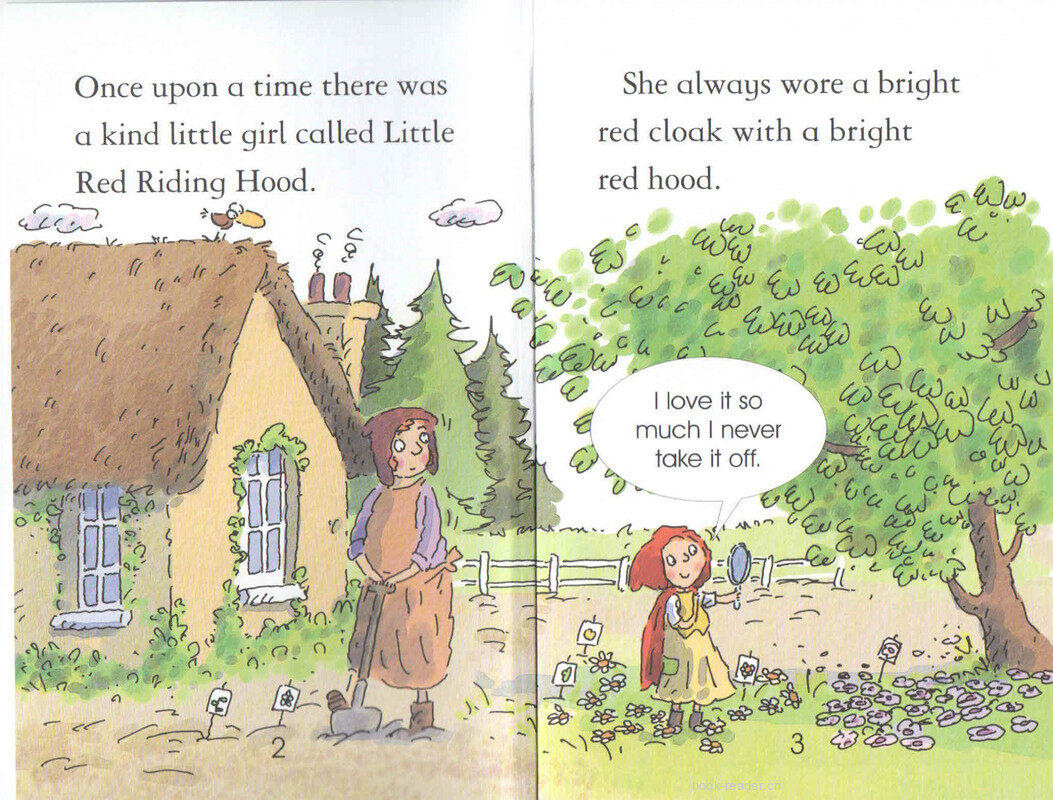 Little Red Riding Hood绘本故事第3页