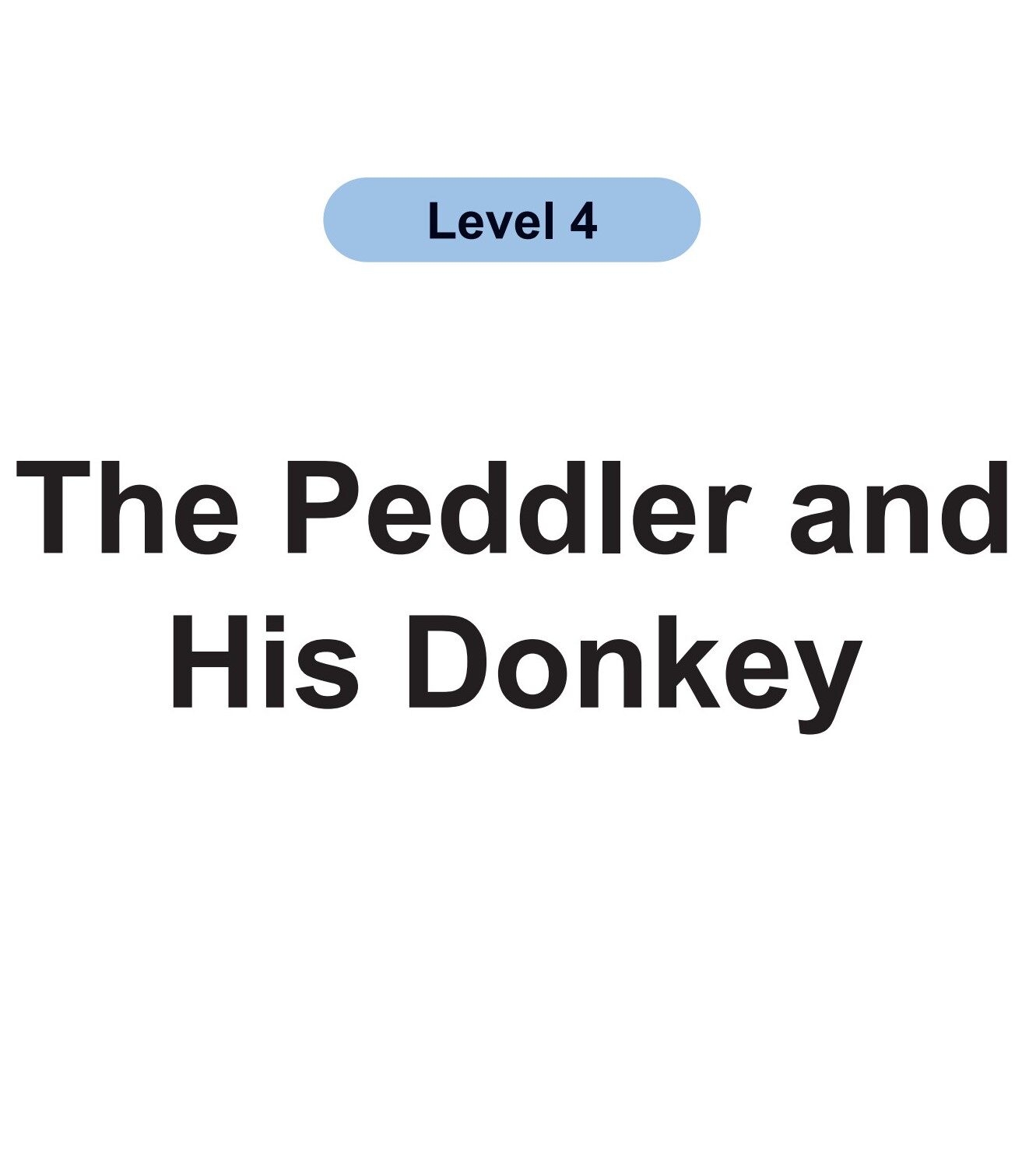 The Peddler and His Donkey绘本故事第2页