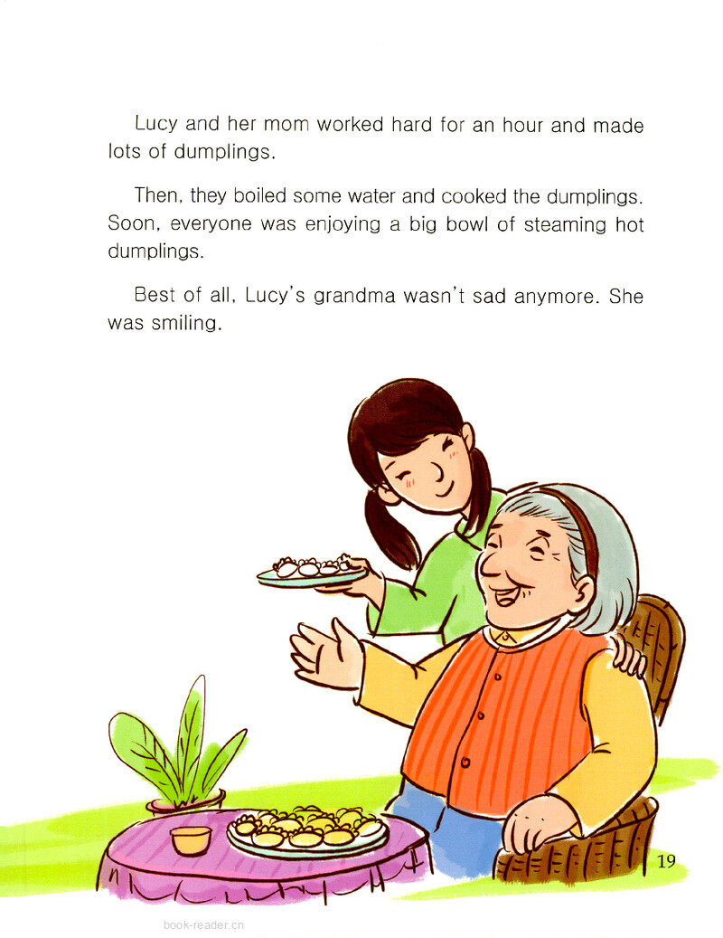 A Dumpling Party绘本故事第3页