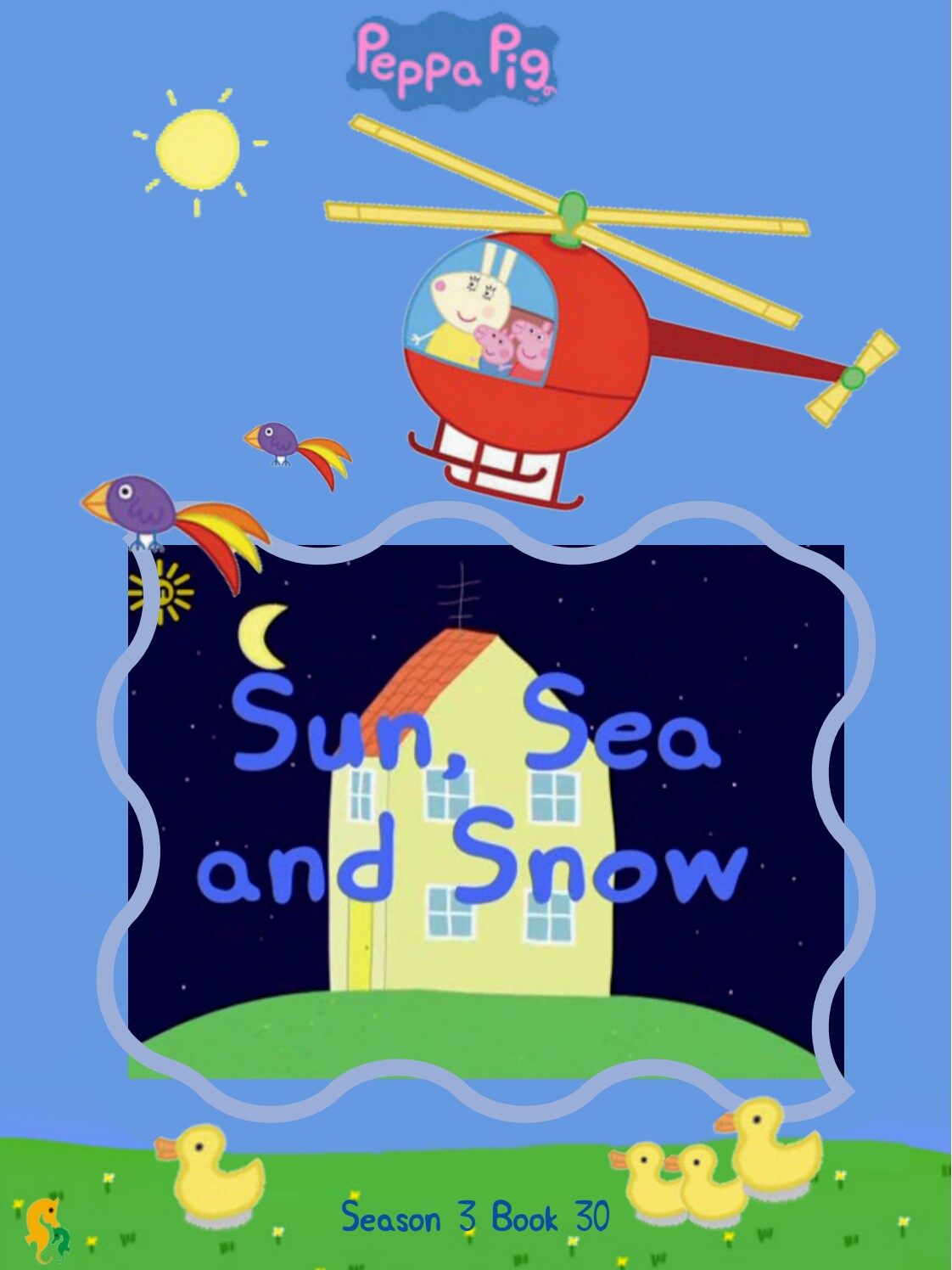 Sun,sea and snow绘本故事第2页
