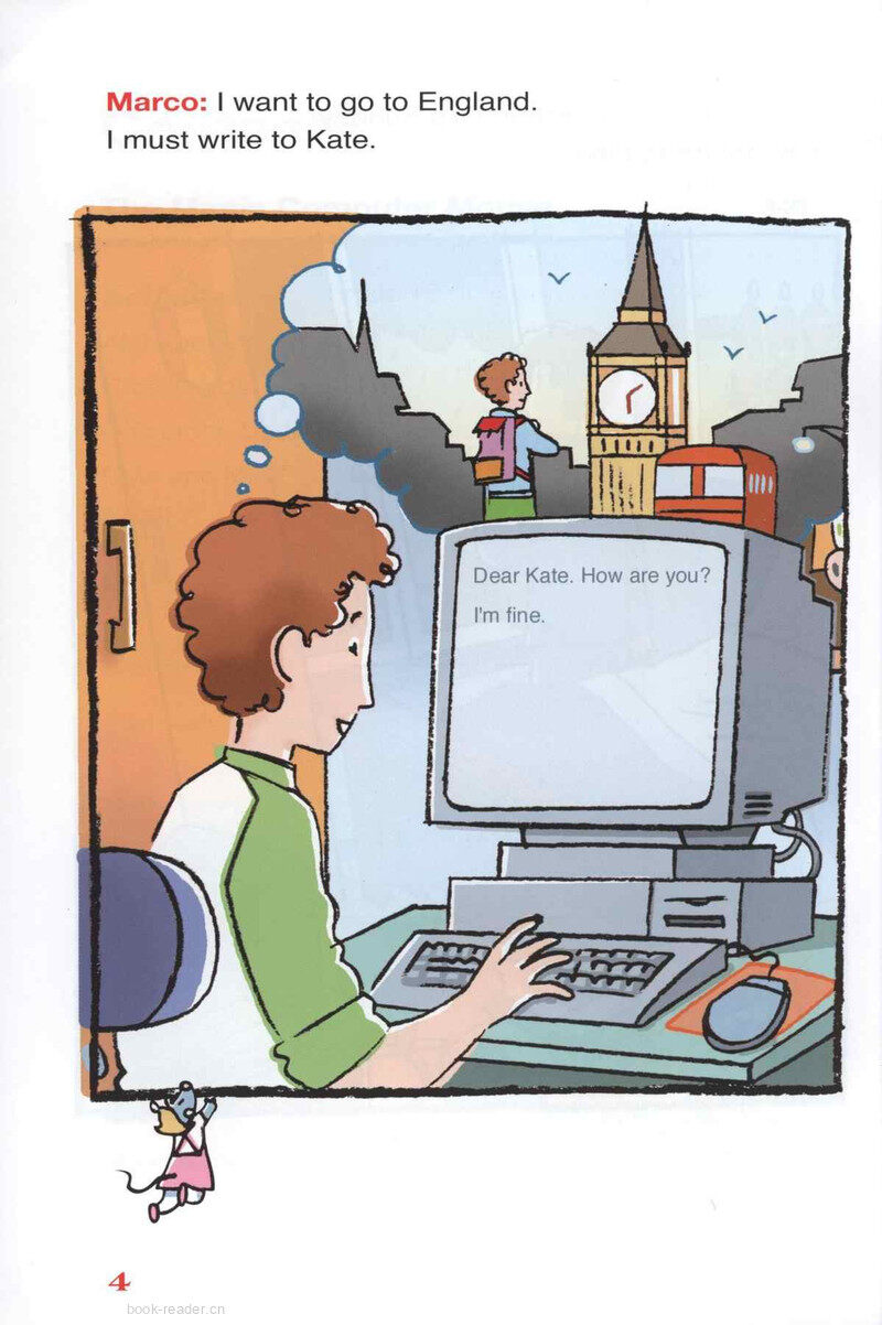 The Magic Computer Mouse绘本故事第4页