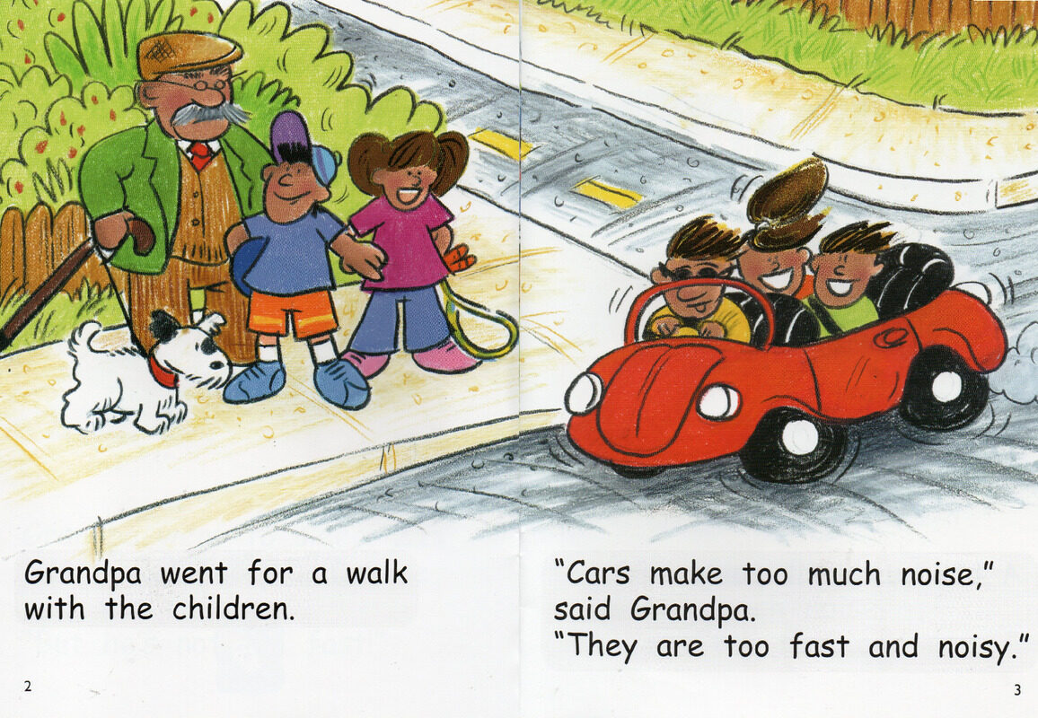 fast and noisy绘本故事第3页