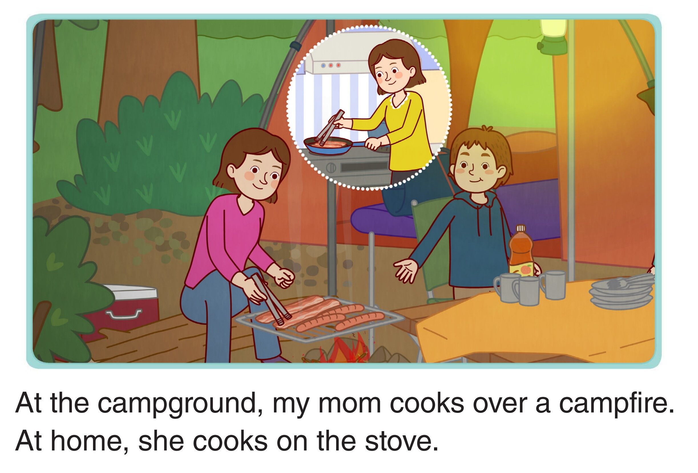 Camping绘本故事第5页