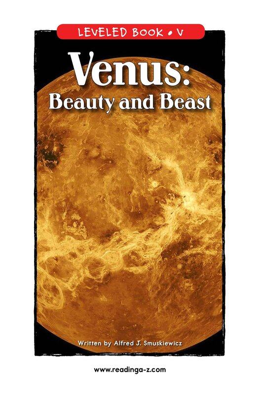 Venus Beauty and Beast绘本故事第2页