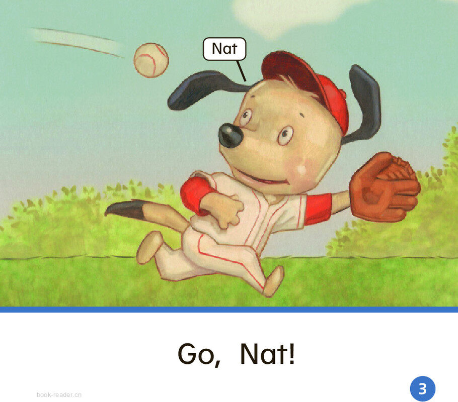 GK ELL U03W1 Go, Nat!绘本故事第4页