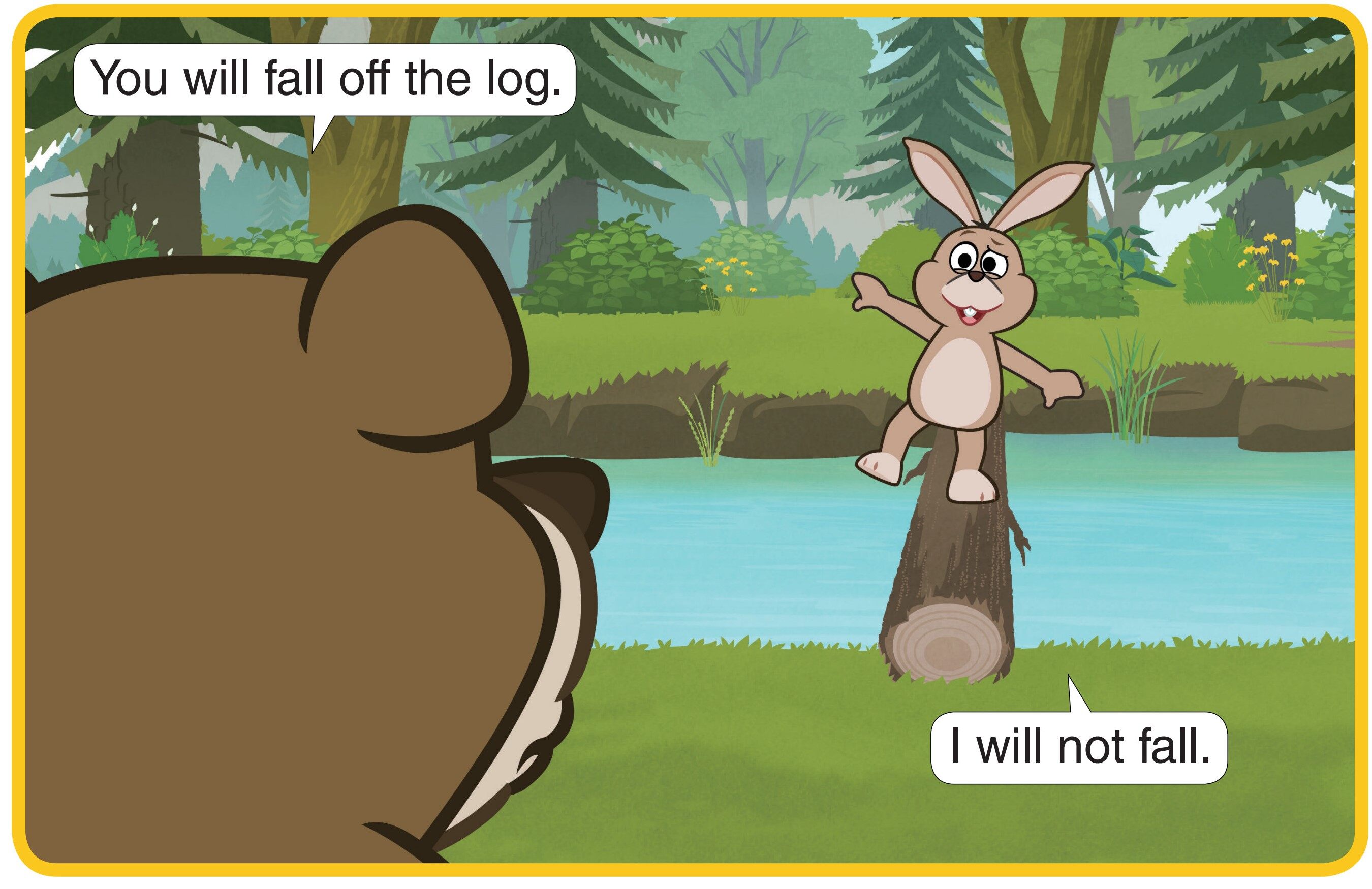 You Will Fall绘本故事第2页