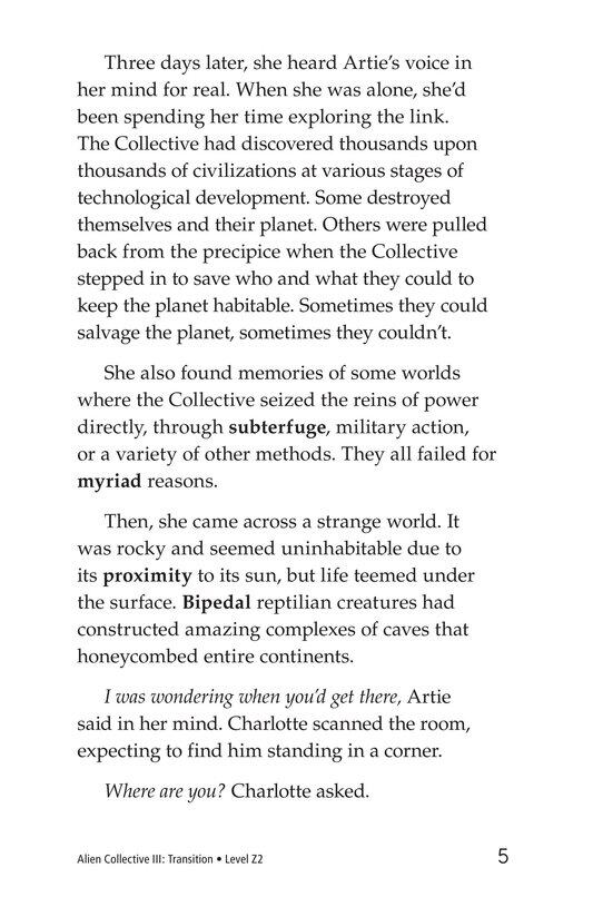Alien Collective III Transition绘本故事第5页