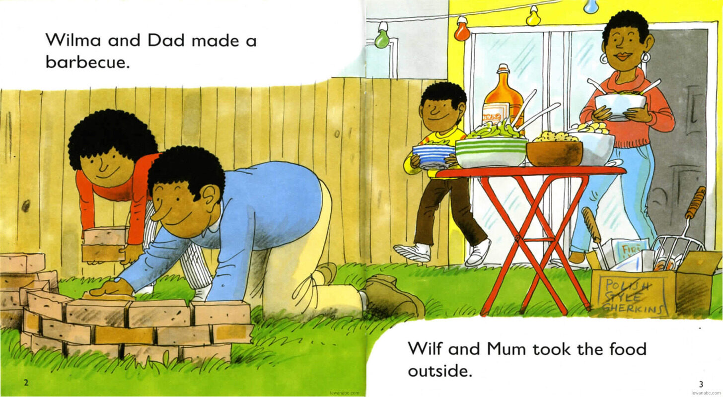 The Barbecue绘本故事第4页