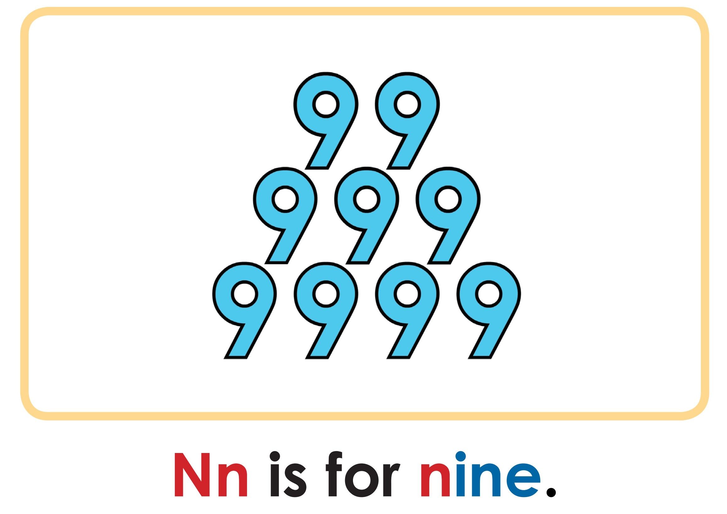 Letter Nn绘本故事第4页