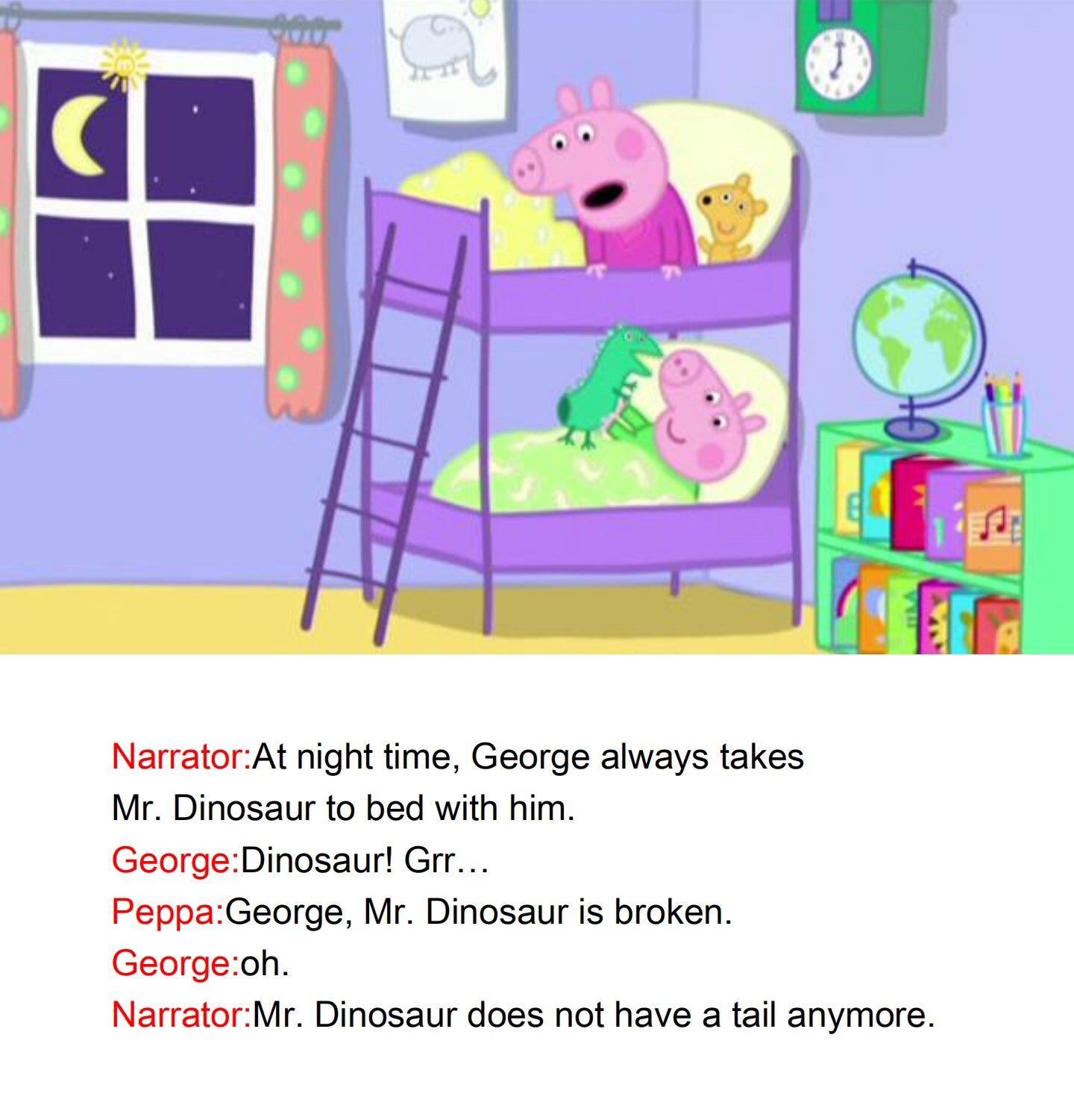 George's New Dinosaur绘本故事第5页