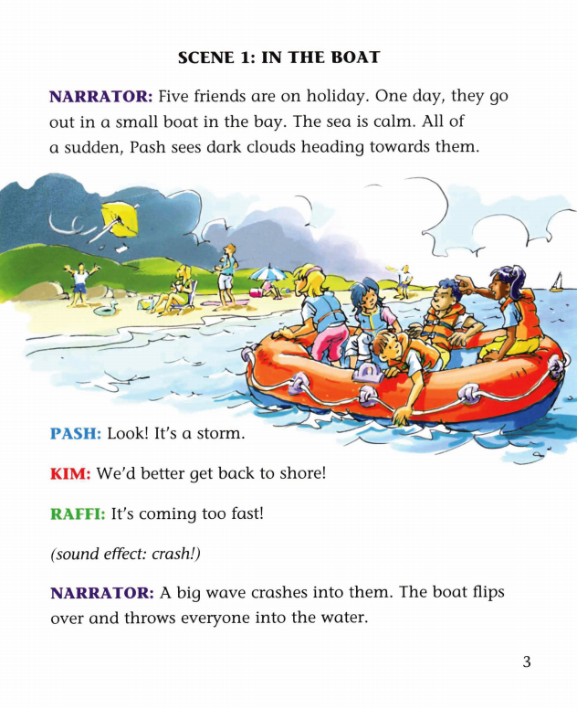 Escape from the Island绘本故事第3页