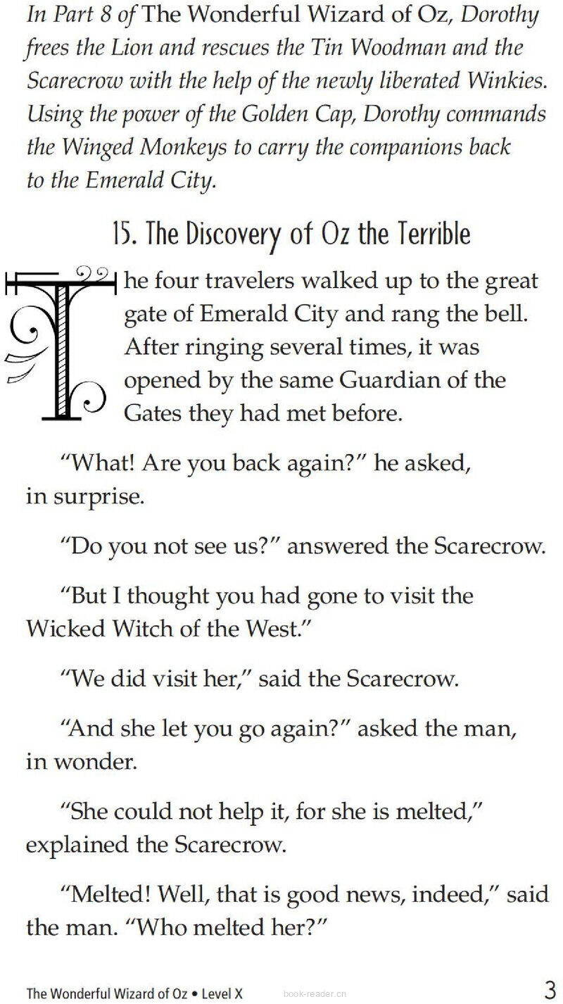 The Wonderful Wizard of Oz (Part 9)绘本故事第4页