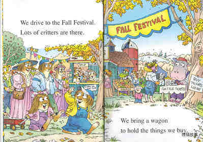 The Fall Festival绘本故事第4页
