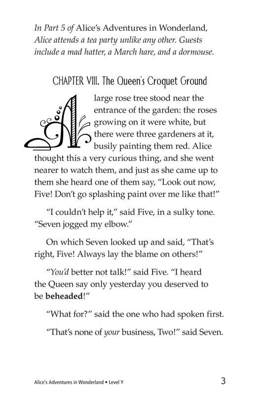 Alice's Adventures in Wonderland (Part 6)绘本故事第3页