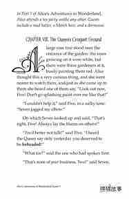 Alice's Adventures in Wonderland (Part 6)绘本故事第3页