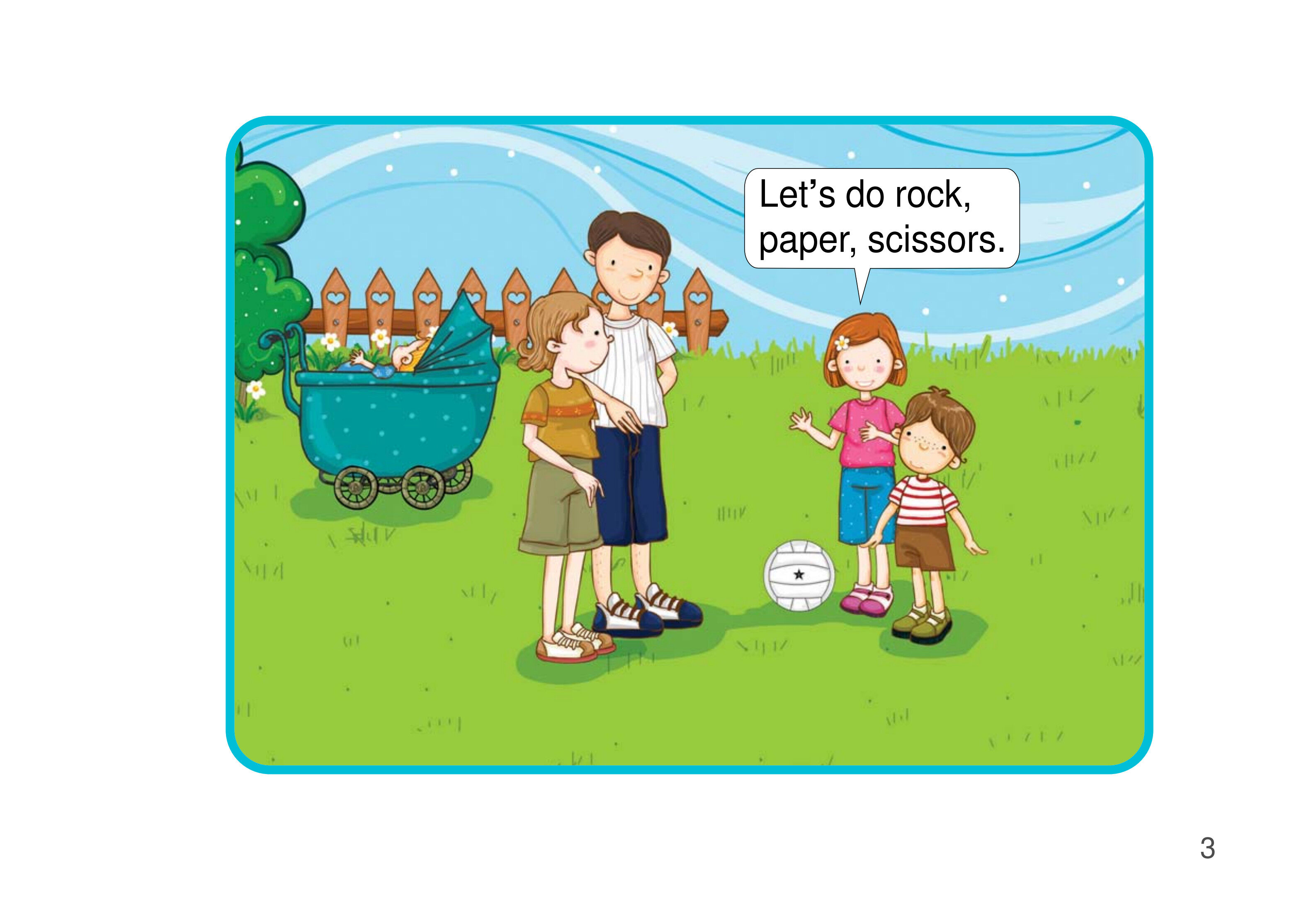 Dodge the Ball!绘本故事第4页