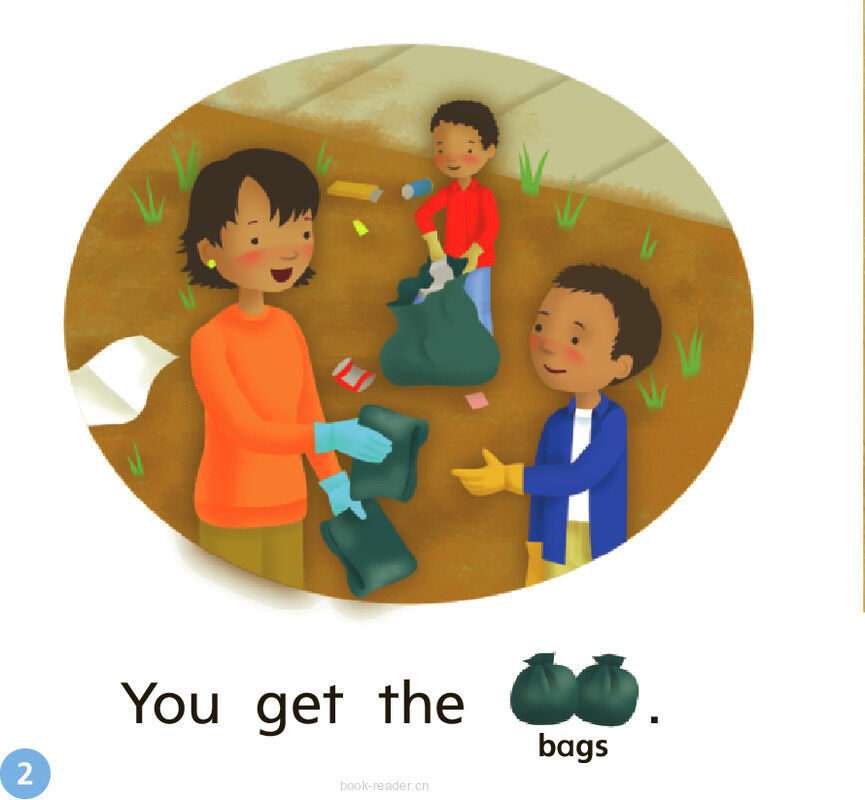 GK Approach U04W3 We Clean!绘本故事第3页