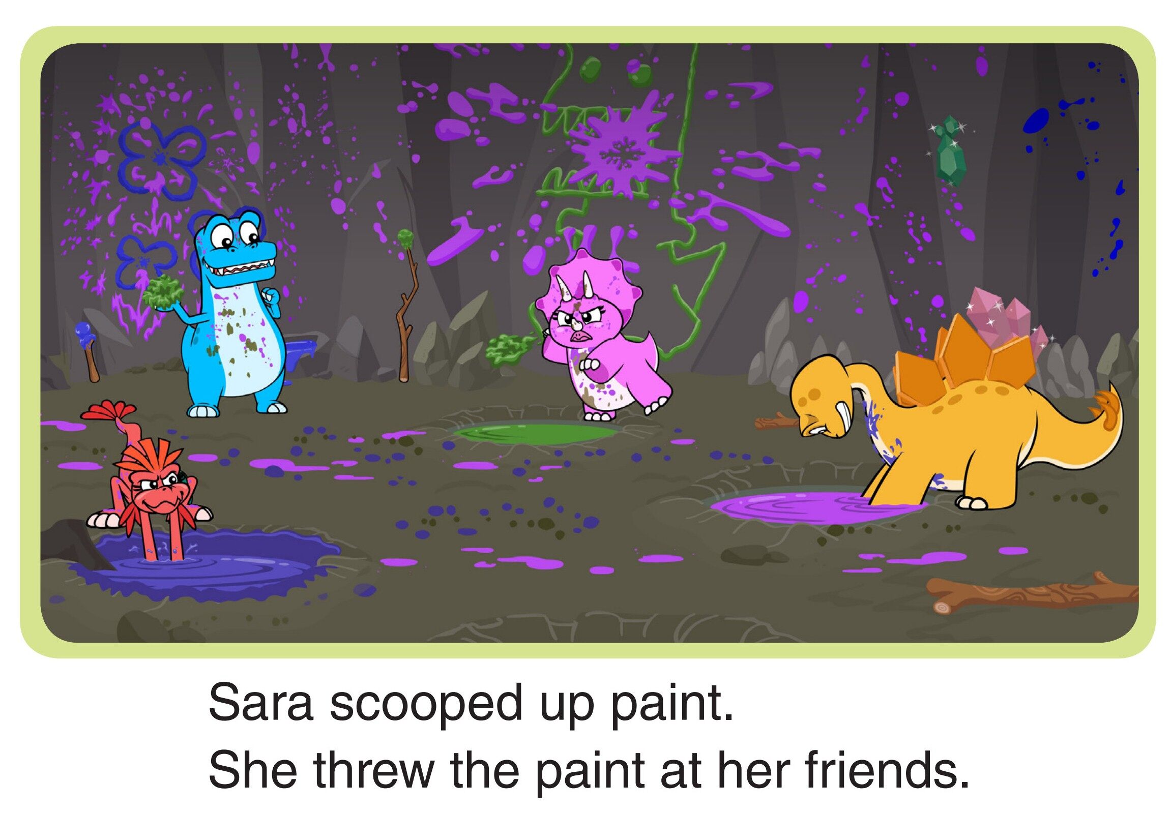 The Big Painting绘本故事第4页