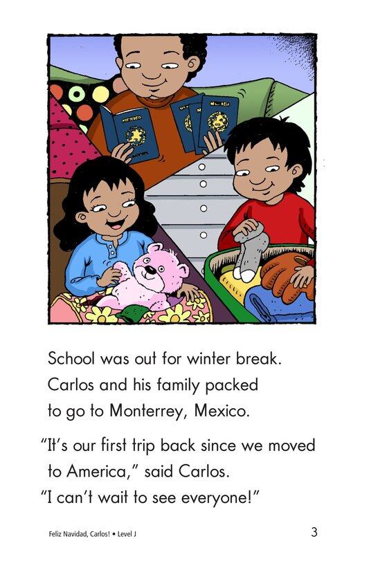 Feliz Navidad,Carlos!绘本故事第3页