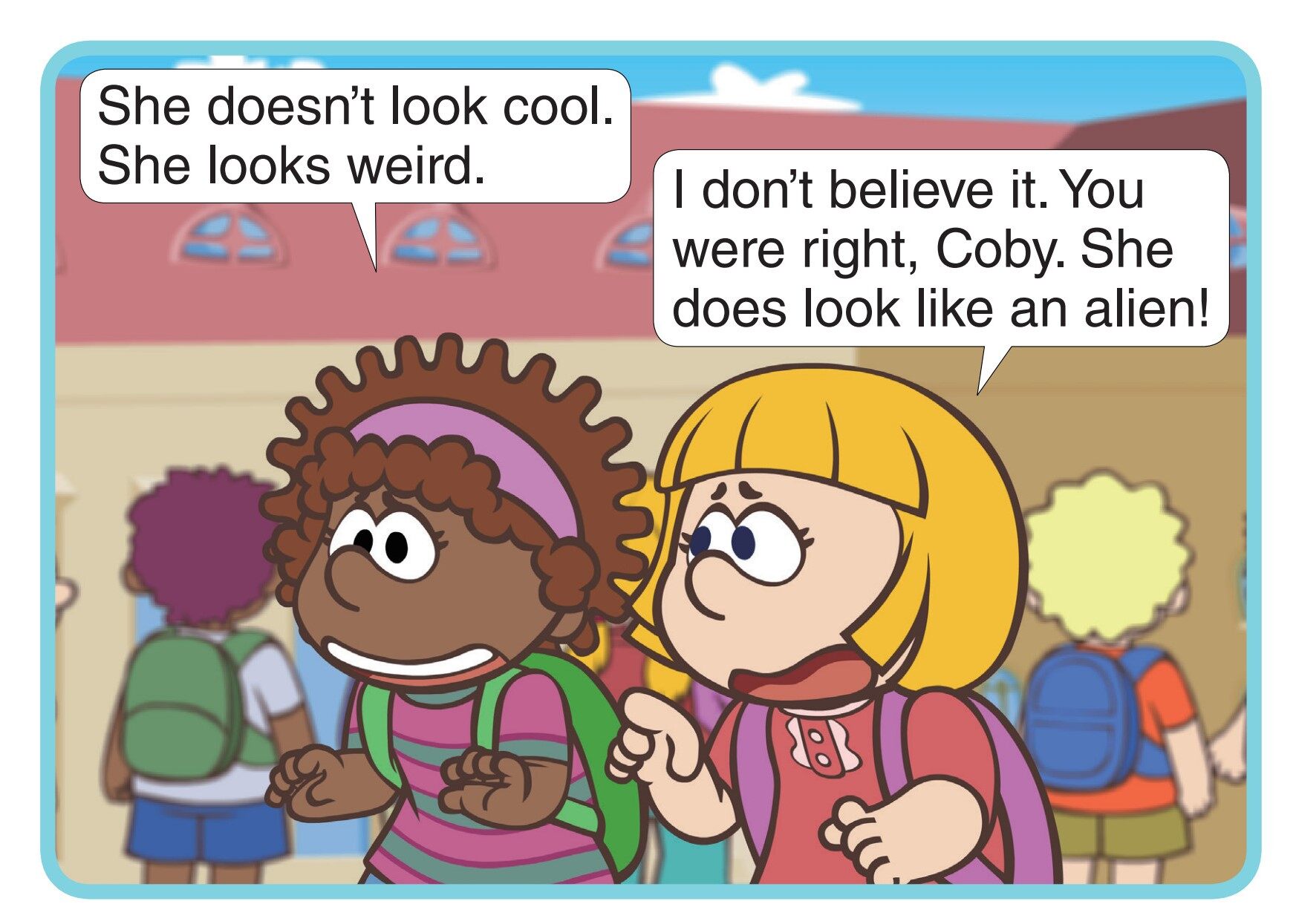 Meeting Miss Gray绘本故事第3页